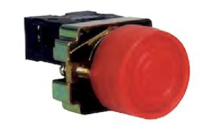 [ASB2BP21] Pulsador retorno con protección negro NO. Mod. XB2-BP21