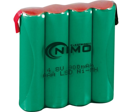 [BAT167ELM] Pack de baterías 4,8V/900mAh NI-MH. Mod. BAT167