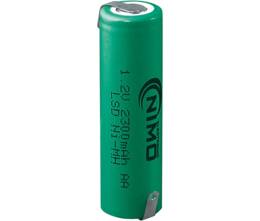 [BAT170ELM] Batería recargable 1.2V 2.300mAh AA/RC6 NI-MH. Mod. BAT170