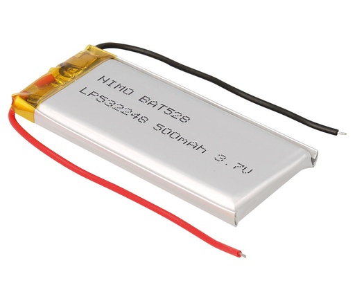 [BAT528ELM] Batería recargable Li-Polímero 3.7V 500 mAh. Mod. GSP532248