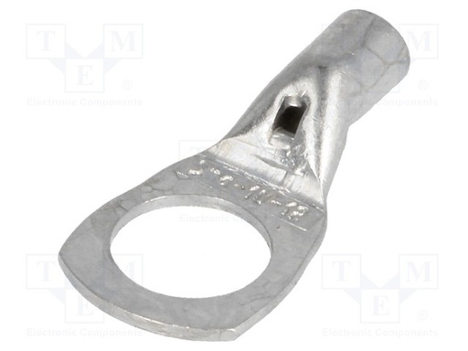 [BM01449TME] Terminal tubular de pala para cobre 10 mm2 M12. Mod. BM01449