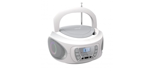 [BOOMONEBFON] Radio CD USB 2x6.5W blanco Fonestar. Mod. BOOM-ONE-B