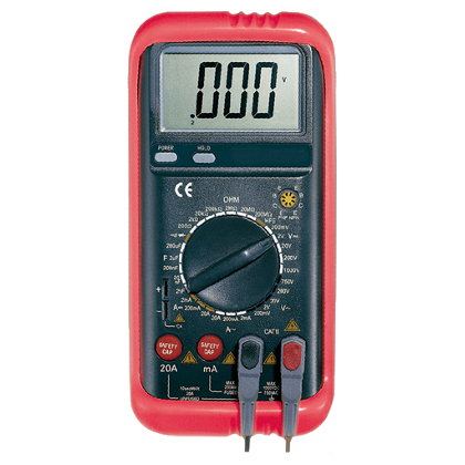 [BR3000032DIM] MULTIMETRO DIGITAL CAT II 1000V. Mod. BR30-00032
