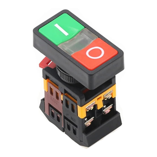 [BR7000112DIM] Pulsador marcha paro c/ luz NO + NC 10A 230V. MOD. BR70-00112