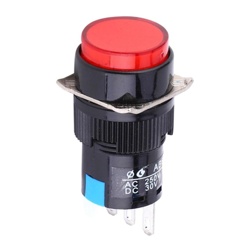 [BR7000113DIM] Interruptor pulsador c/ luz 3A 230V 5A 30V. MOD. BR70-00113