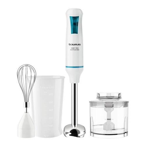 [916402000] Batidora de mano con accesorios 750W Taurus. Mod. ROBOT 750 EASY PLUS
