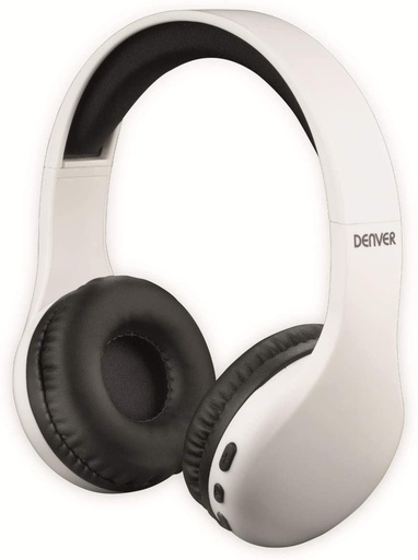 [BTH240WHFSK] Auricular diadema Bluetooth REC blanco Denver. Mod. BTH-240WH