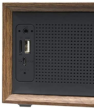 [BTS210GRYFSK] Altavoz portátil FM Bluetooth USB madera Denver. Mod. BTS-210 Grey