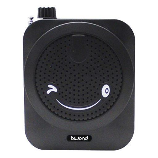 [BW0068ENU] Altavoz megáfono portátil negro Biwond. Mod. POCKETVOICE