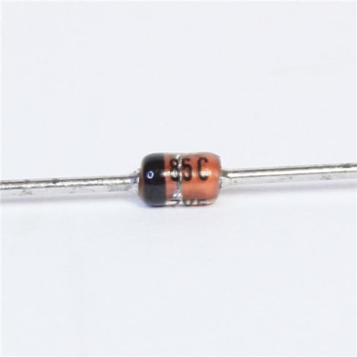 [BZX55C7V5] Diodo zener de 7.5V  0.5W  BZX797.5