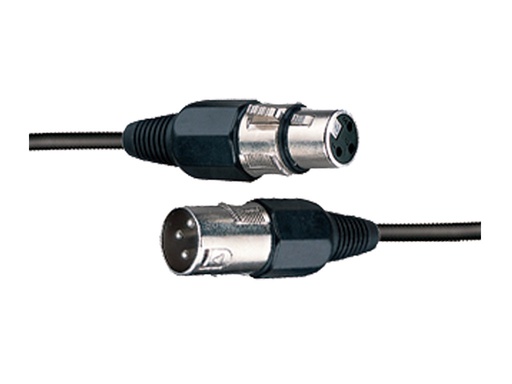 [CBL00119AMS] Cable para DMX con conectores XLR3. 10 metros AMS. Mod. CBL119