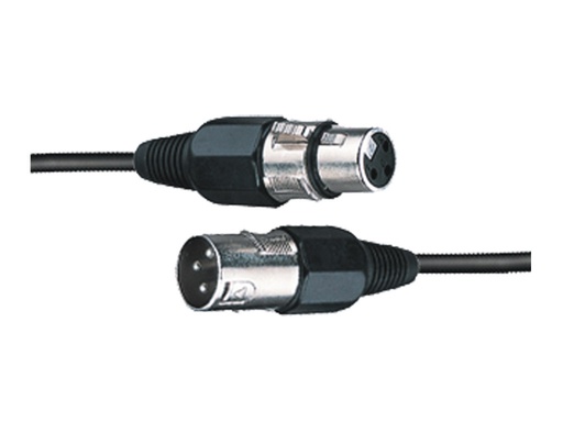 [CBL00121AMS] Cable para DMX con conectores XLR3. 1,5 metros AMS. Mod. CBL121