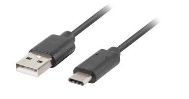 [CCUSBO10CU0005BKDMI] Conexión USB A macho a USB C macho 0.5 metros. Mod. CC-USBO-10CU-0005-BK