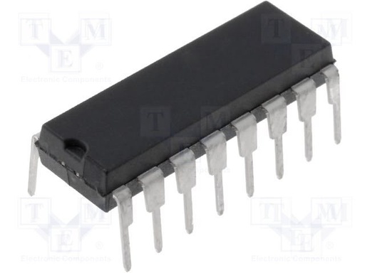 [CD4017BETME] Circuito integrado digital divisor contador CMOS THT DIP16. Mod. CD4017BE