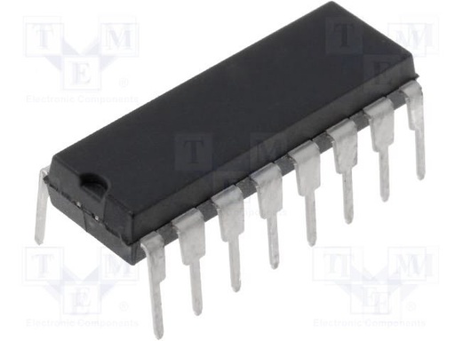 [CD4017BETME] Circuito integrado digital divisor contador CMOS THT DIP16. Mod. CD4017BE