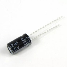 [CE2.2250] Condensador electrolítico 2.2uf 250V  8X11mm  CE2.2250