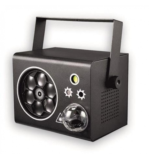 [WK30CAL] Multi-Efecto de led 4 en 1 con efectos KS. Mod. DJM LIGHTING WK 30