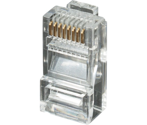 [CON043ELM] Conector modular RJ45 para datos UTP Cat.5e. CON1050