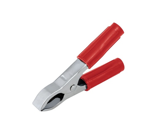 [CON614ELM] Pinza de cocodrilo roja 15A. Mod. 38066R