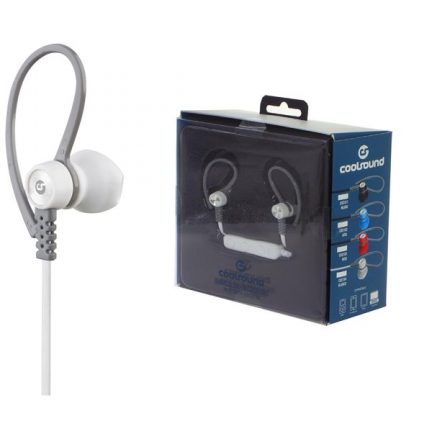 [CS0154ENU] Auricular + Micro Sport V5 Bluetooth + Micro SD blanco Coolsound. Mod. CS0154
