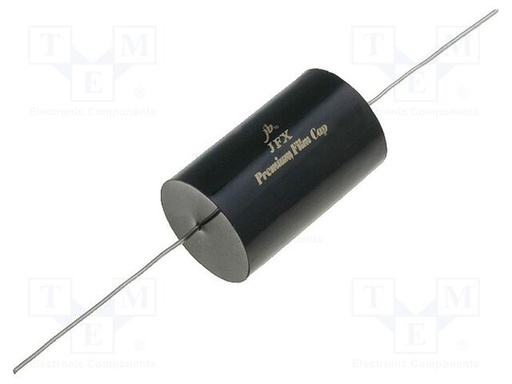 [JFX22U250] Condensador audio 2.2uF 250VDC polipropileno. Mod. JFX-2.2U/250