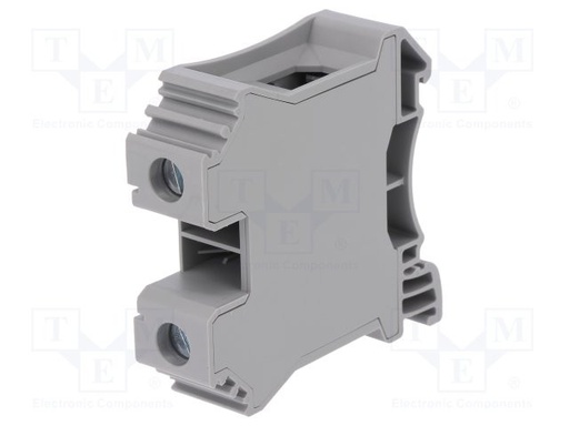 [DC35GYTME] Borna de carril 1,5..35mm2 1 vía gris. Mod. TE1278