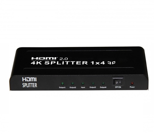 [ACTVH227] Divisor HDMI 4K Splitter 1E x 4S. Mod. DIVI4