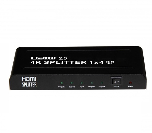 [DIVI4SUR] Divisor HDMI Edision 4K Splitter 1E x 4S. Mod. DIVI4