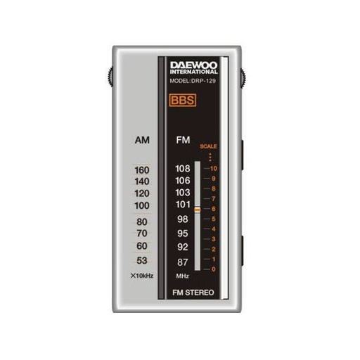 [DRP129DAE] Radio AM / FM Daewoo. Mod. DRP-129