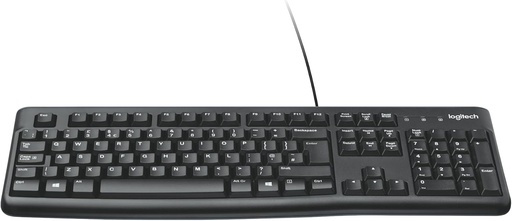 [920002518DMI] Teclado con cable OEM USB negro Logitech. Mod. K120