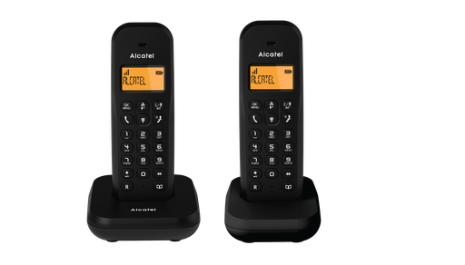 [E155DUOSUR] Teléfono inalámbrico duo negro Alcatel Mod. E155DUO