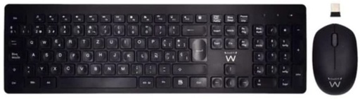 [EW3256MEG] Kit teclado + ratón inalámbrico multimedia Ewent Mod. EW3256