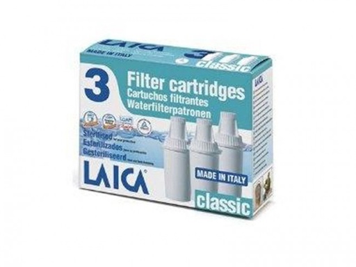 [F3A3ELE] Pack 3 filtros Laica classic. Mod. F3A3