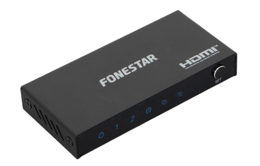 [FO22S2ED] Distribuidor amplificador HDMI 1 x 2 UHD 4K@60Hz Fonestar. Mod. FO-22S2ED