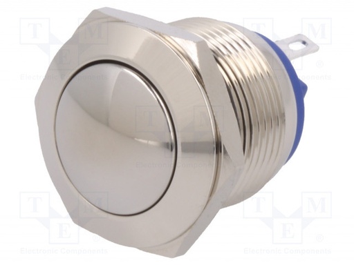 [GQ19B10JNTME] Pulsador antivandálico 2 posiciones 2A/36VCC. Mod. GQ19B-10/J/N