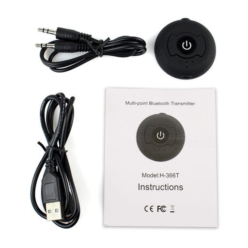 [H366TENU] Transmisor Bluetooth Multidispositivo H-366T. Mod. 51573