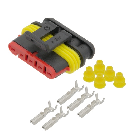 [2040313ELG] Pack conector SuperSeal Hembra 5 contactos. Mod. 2040313