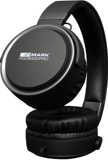 [HDJ8000EQU] Auricular diadema pro negro Mark. Mod. HDJ 8000 PRO