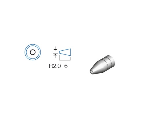 [HRV119P01ELM] Punta hueca de-soldador HRV119. Mod. HRV119P01