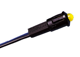 [ILC7012AARI] PILOTO LED C/CABLE INTERMITENTE 12V CC AMARILLO