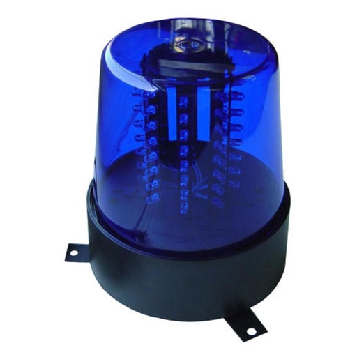 [JDL010BLEDCAL] Luz rotativo policía LED JDL010B-LED azul sin sonido. Mod. VDLLPLB1