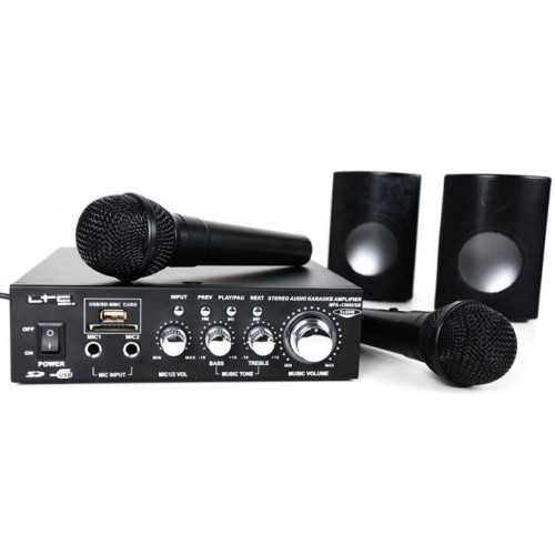 [KARAOKESTAR2MKIICAL] LTC KARAOKE STAR2 MK II , Conjunto Karaoke 2 x 50w