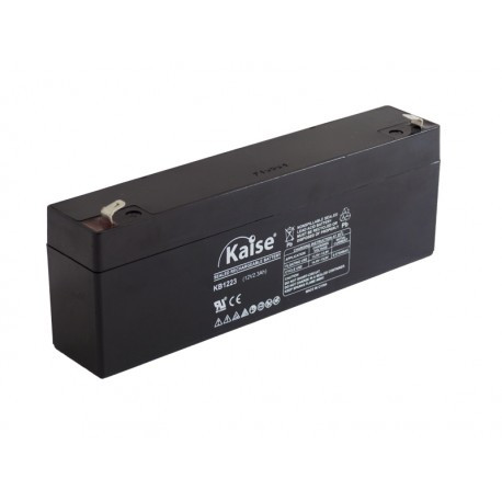 [KB1223TEM] Batería plomo 12V 2,3Ah AGM KAISE. Mod. KB1223