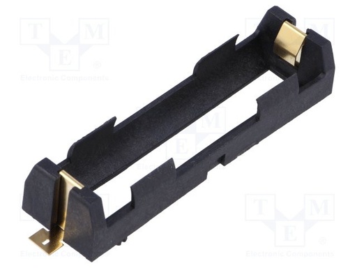 [KEYS1042TME] Portapila 1x18650 litio SMT. Mod. PP0021