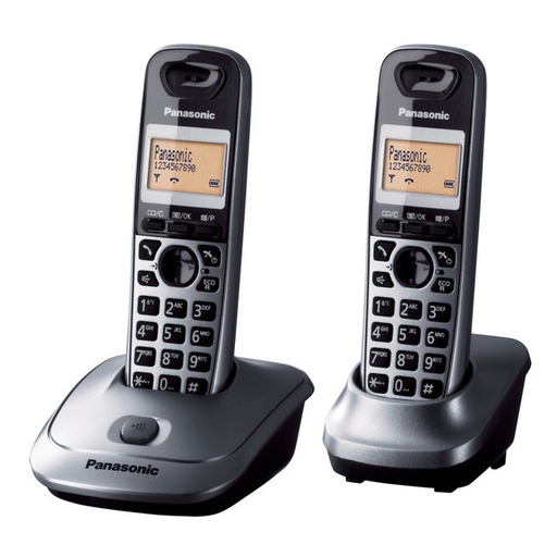[KXTG2512] Teléfono inalámbrico duo Panasonic KX-TG2512