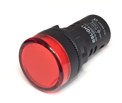 [L600R24V] Piloto led rojo 24Vca/Vcc IP65.Mod. AD2222D24VR