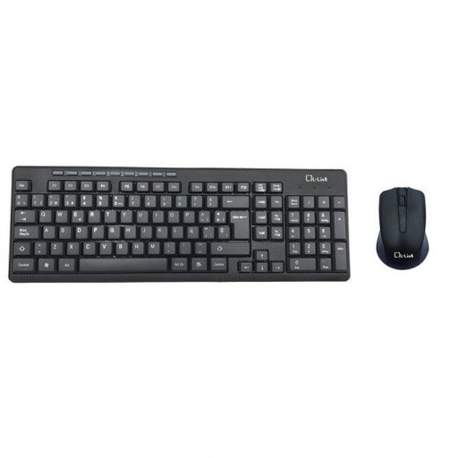 [LLKB555WCOMBOMEG] Kit teclado + ratón inalámbrico L-Link. Mod. LL-KB-555-WCOMBO
