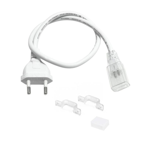 [LM2357] Cable Adaptador Crimpable Para Tira Led 220Vac Como. Mod. LM2357
