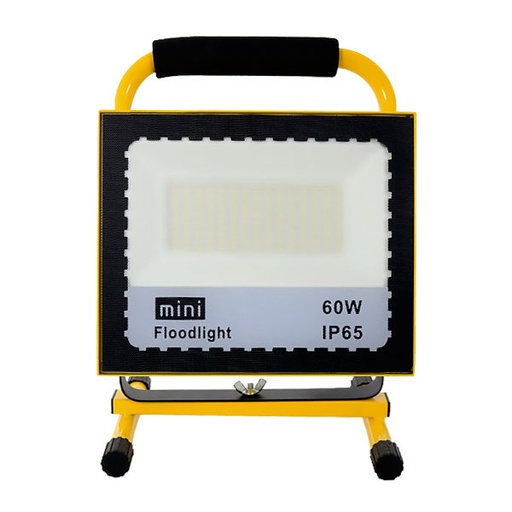 [LM6334] Foco proyector LED portátil con batería 60W. Mod. LM6334