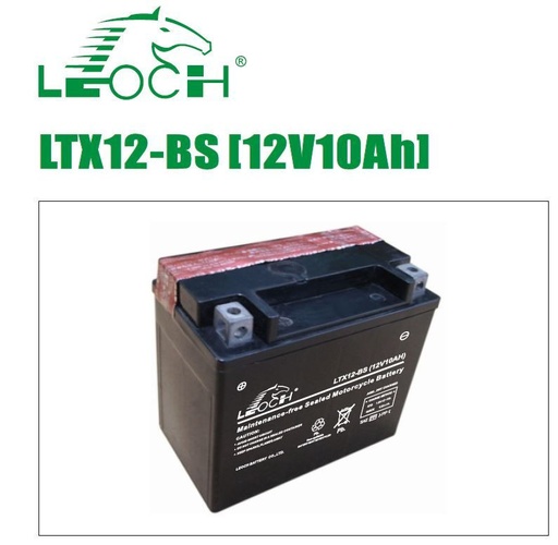 [LTX12BS] Batería para moto LTX12BS  con positivo a la izquierda
